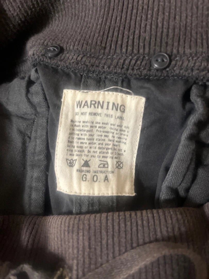 00's G.O.A サイドフルジップ スカート／Y2K・フェアリーグランジ