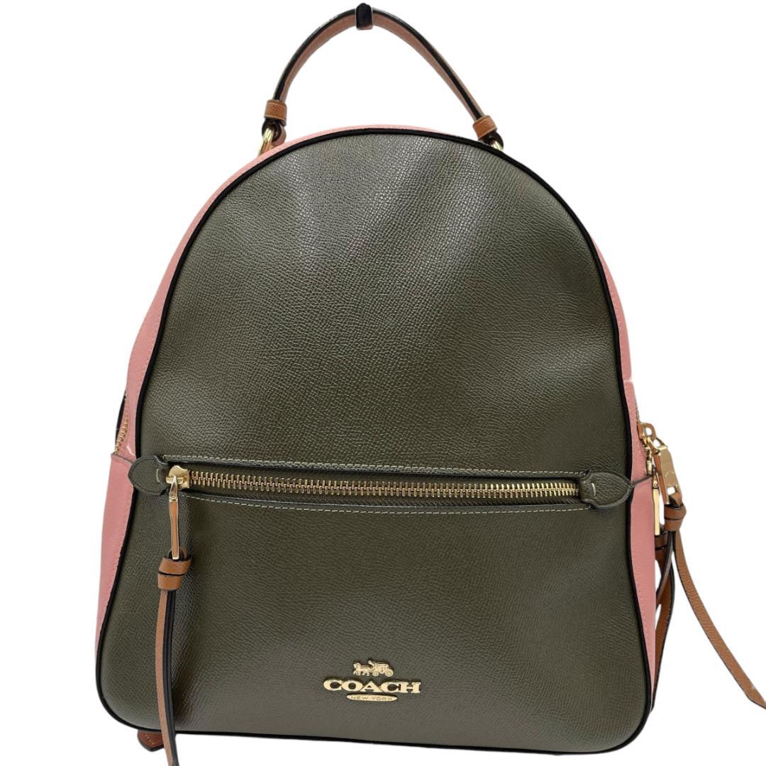 COACH/コーチ 166 レザー リュック バックパック レディース