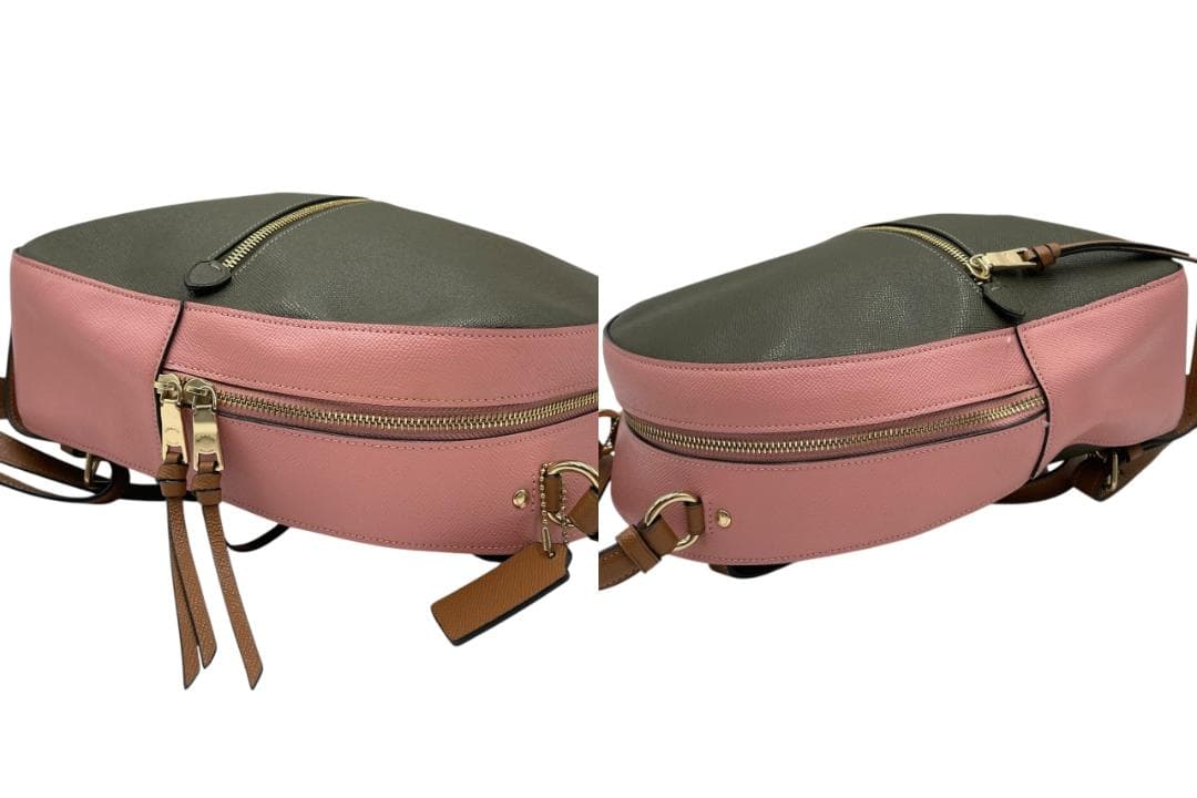 COACH/コーチ 166 レザー リュック バックパック レディース