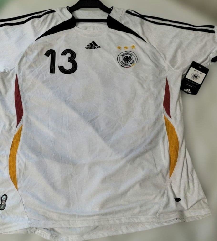 希少】バラック ドイツ代表 2006 ユニフォーム XL タグ付き - メルカリ