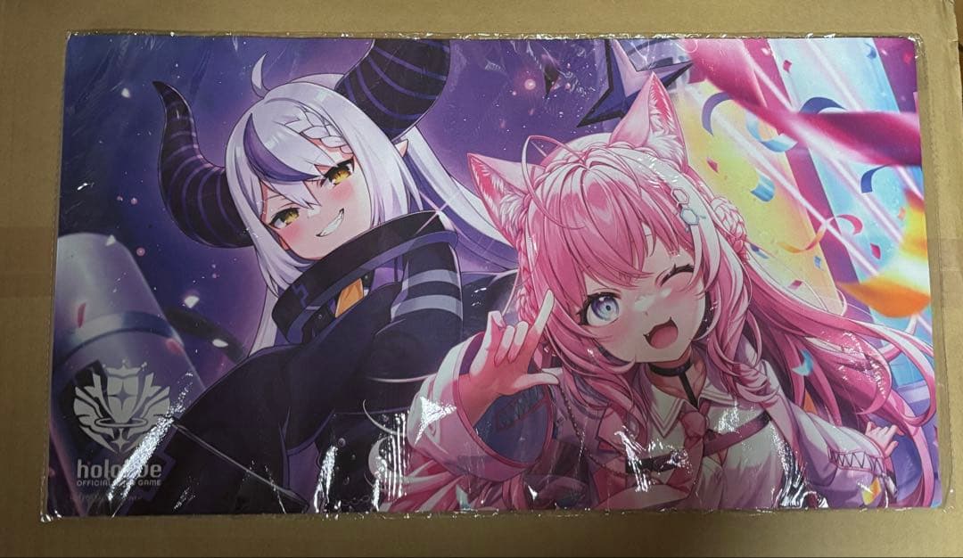 ホロライブ ラプラス & こより プレイマット ホロカ エントリーカップ