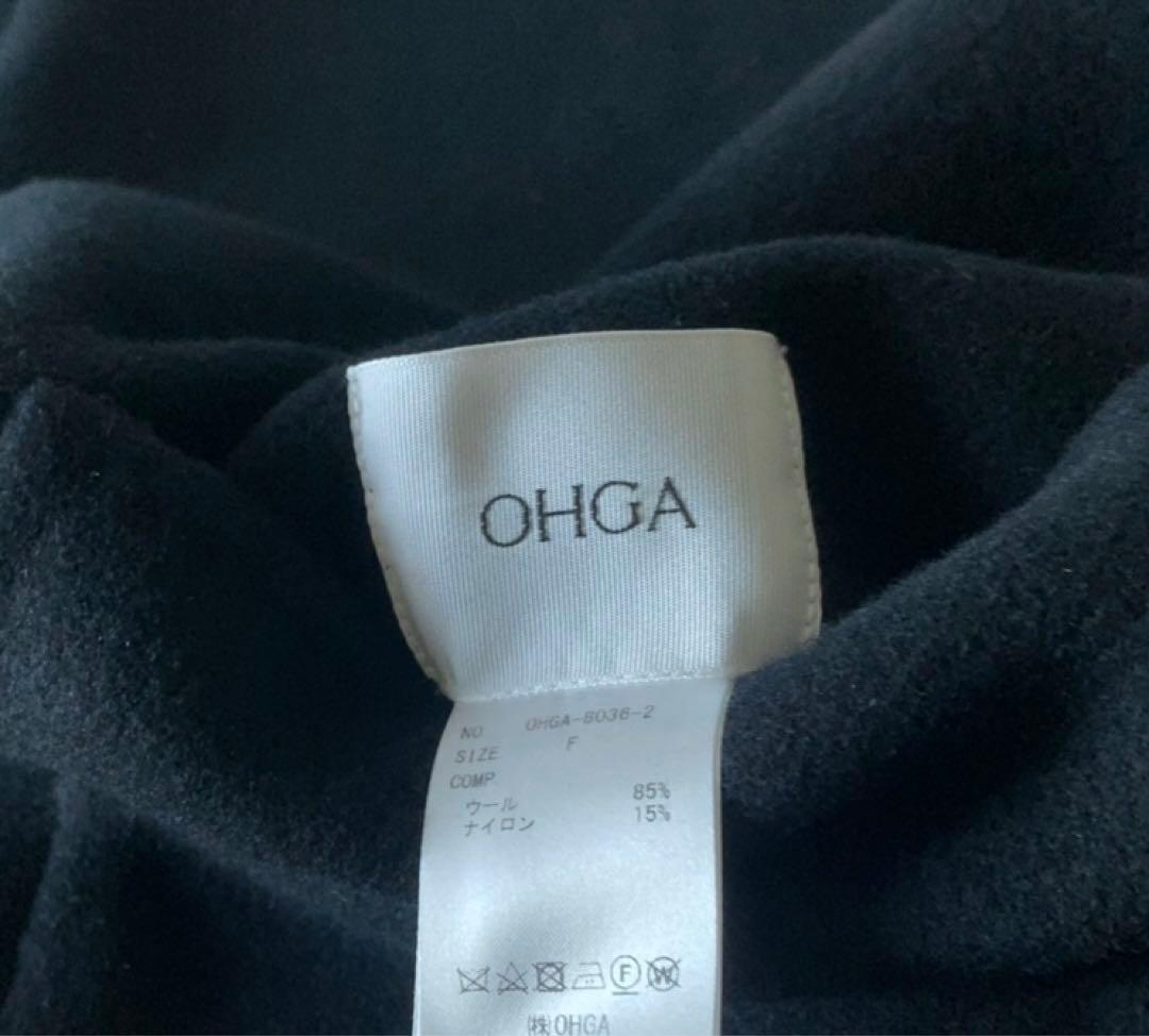 OHGA オーガ リバーポンチョ ブラック