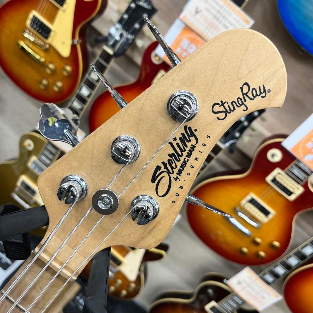 弦交換込11537】Sterling RAY4 スティングレイタイプ ブラック - メルカリ