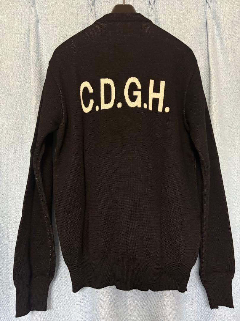 コムデギャルソンオム新品未使用品ブラックニットカーディガン