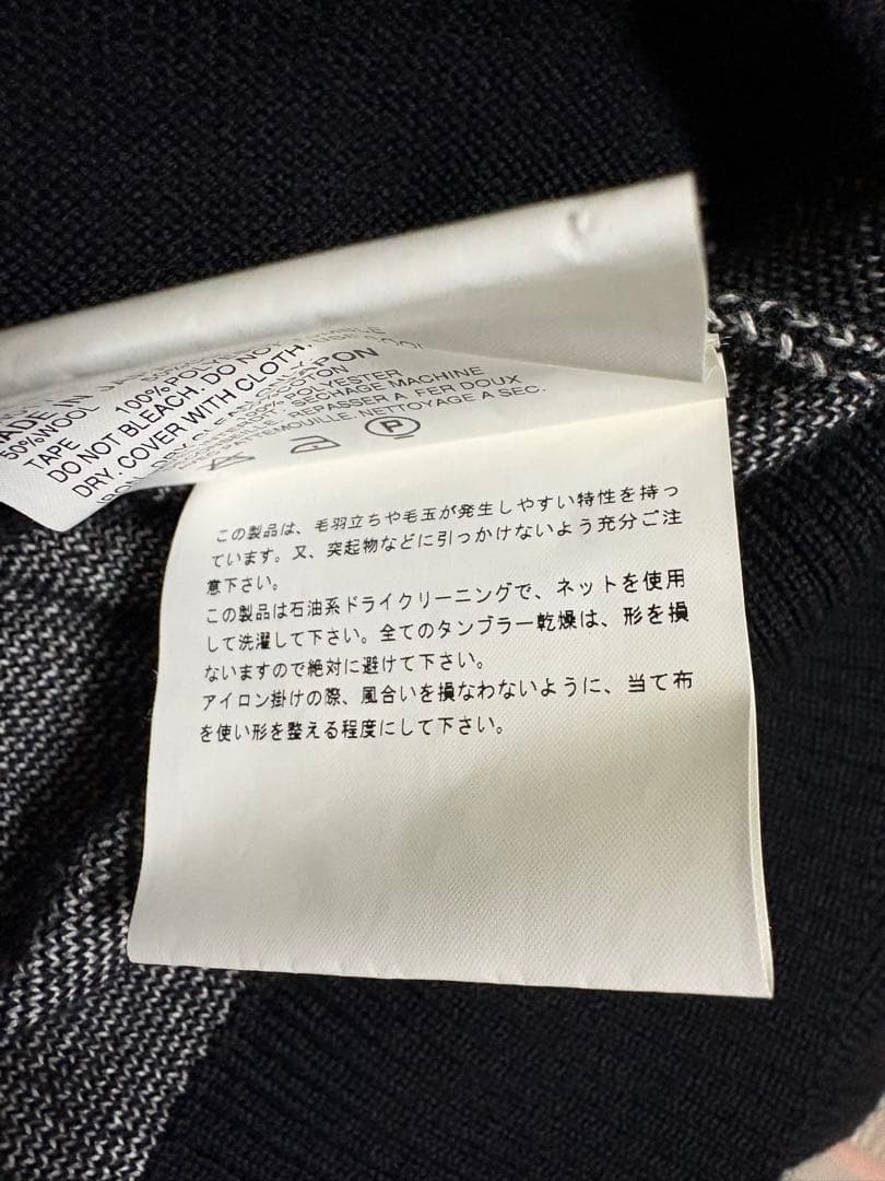 コムデギャルソンオム新品未使用品ブラックニットカーディガン