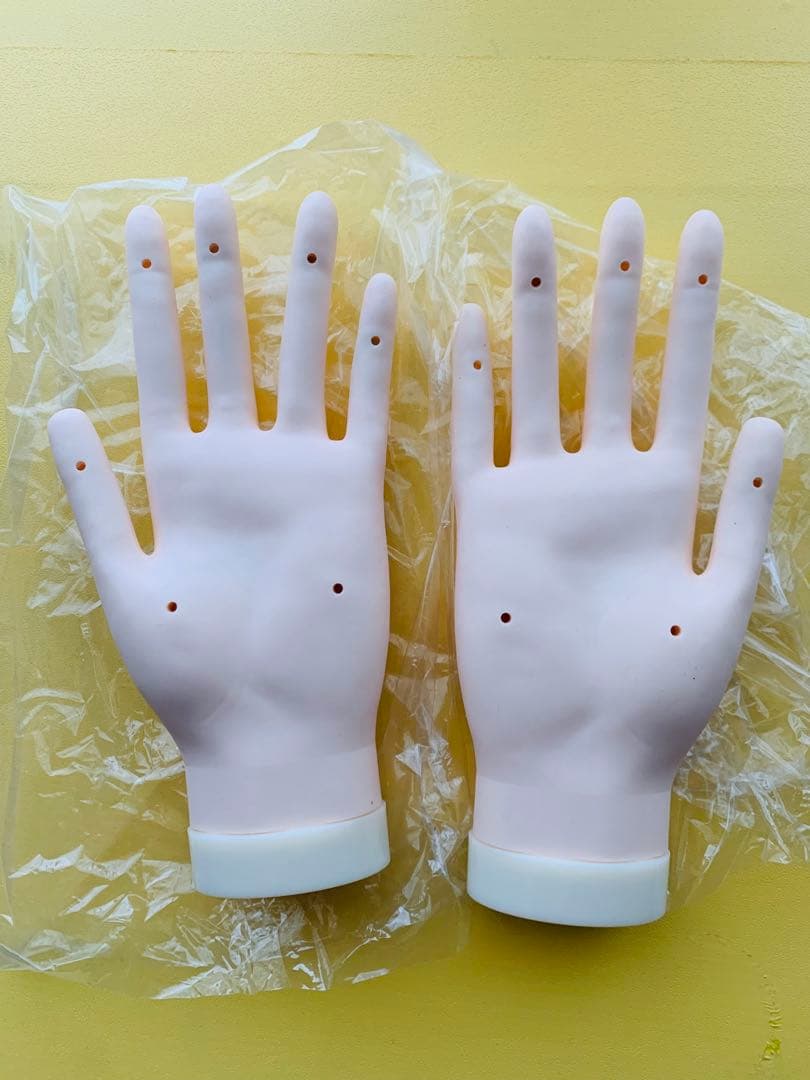 【本番用】JNEC ネイリスト技能検定試験用　認定モデルハンド