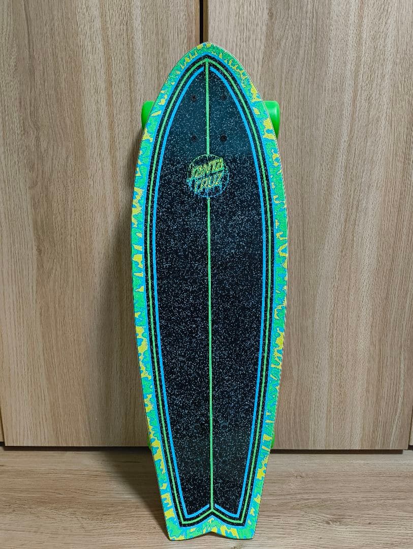 SANTACRUZ Toxic Dot Shark Cruiser ロングデッキ