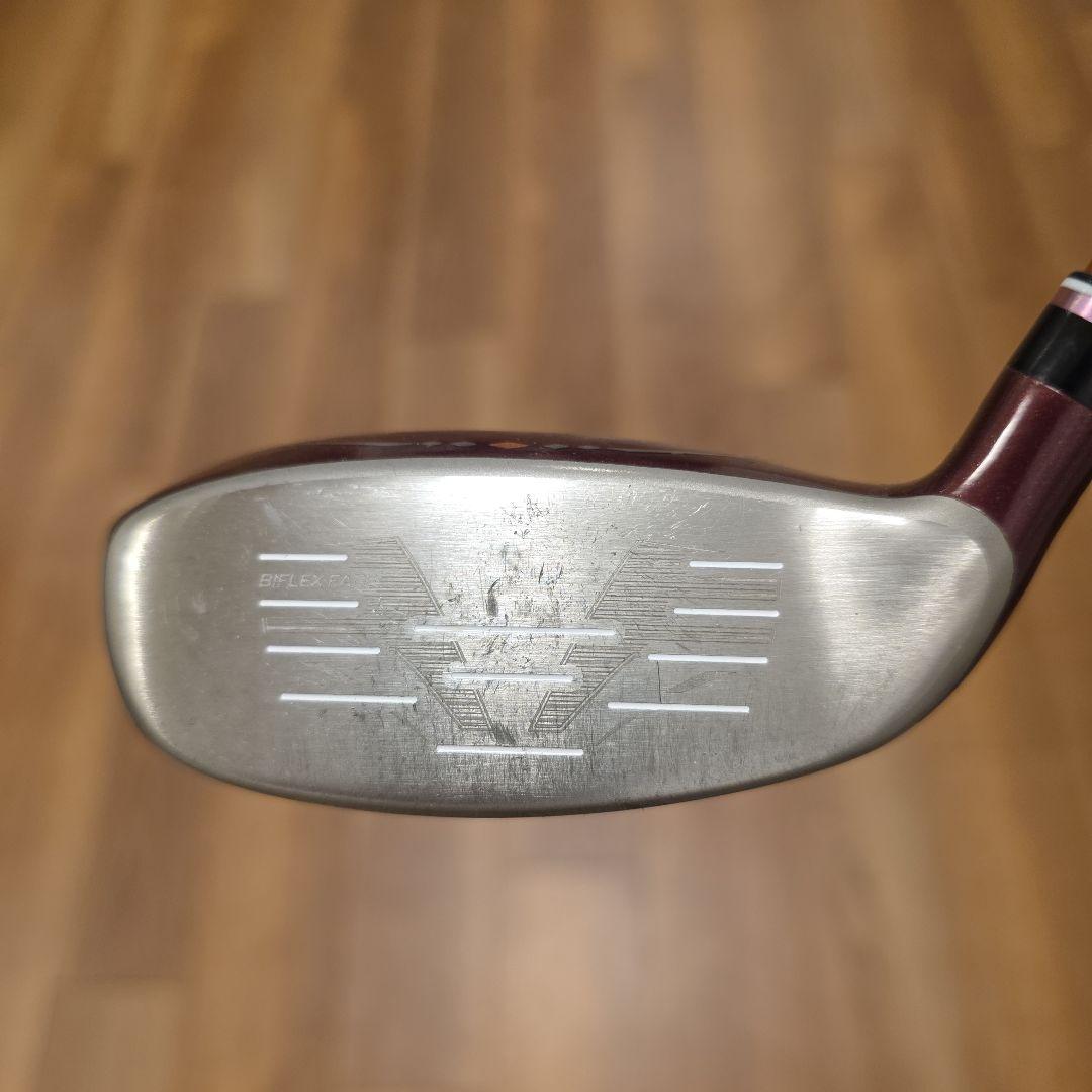 【レディース】ゼクシオ13 4U.5U.6U 3本セット フレックスL ボルドー