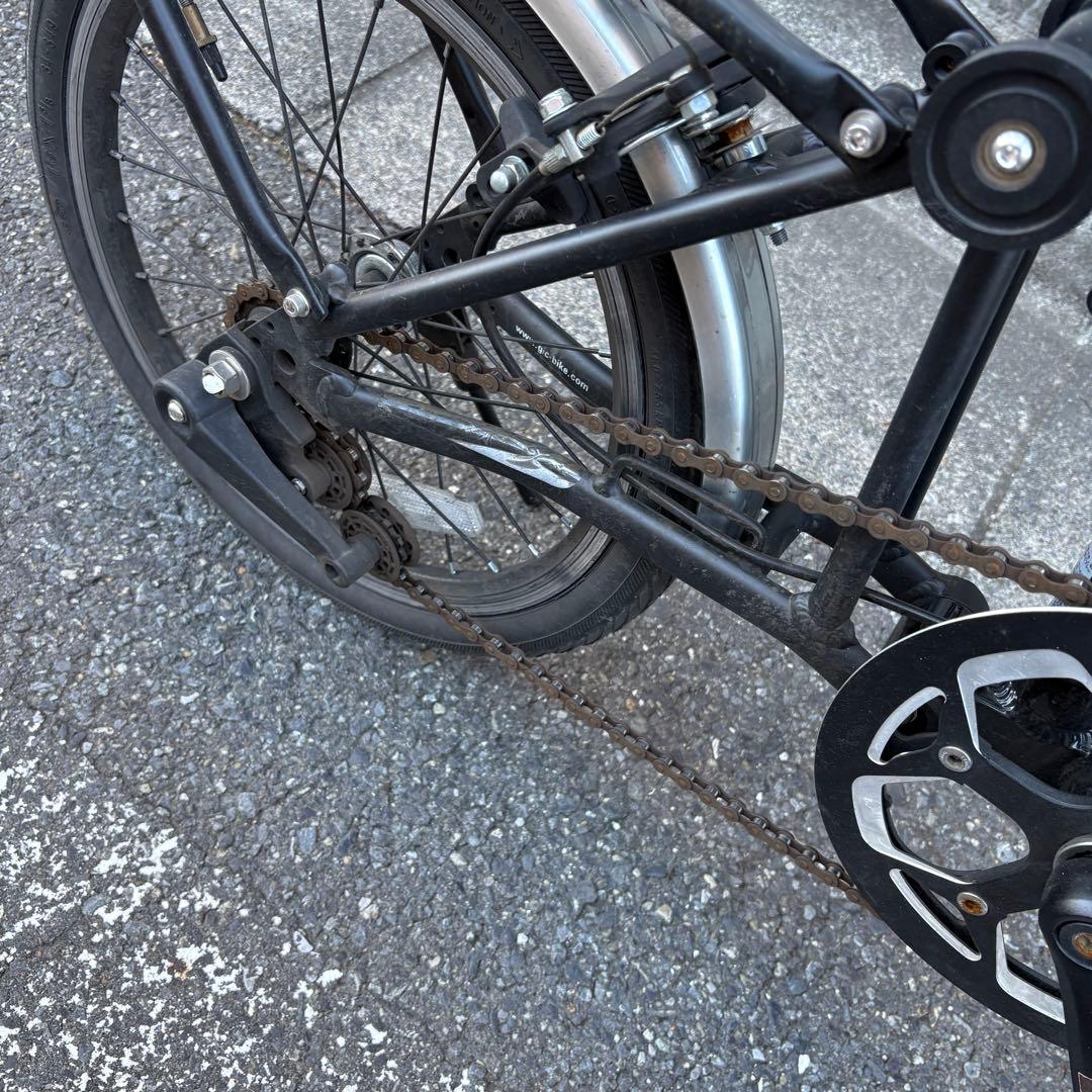 【早い者勝ち】HARRY QUINN 折りたたみ電動アシスト自転車 ブラック