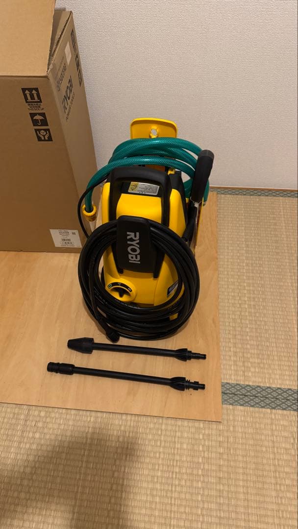 リョービ 高圧洗浄機KSJ-1620 電源コード式 静音モード搭載