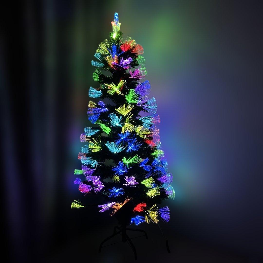 LED付き人工クリスマスツリー 中型