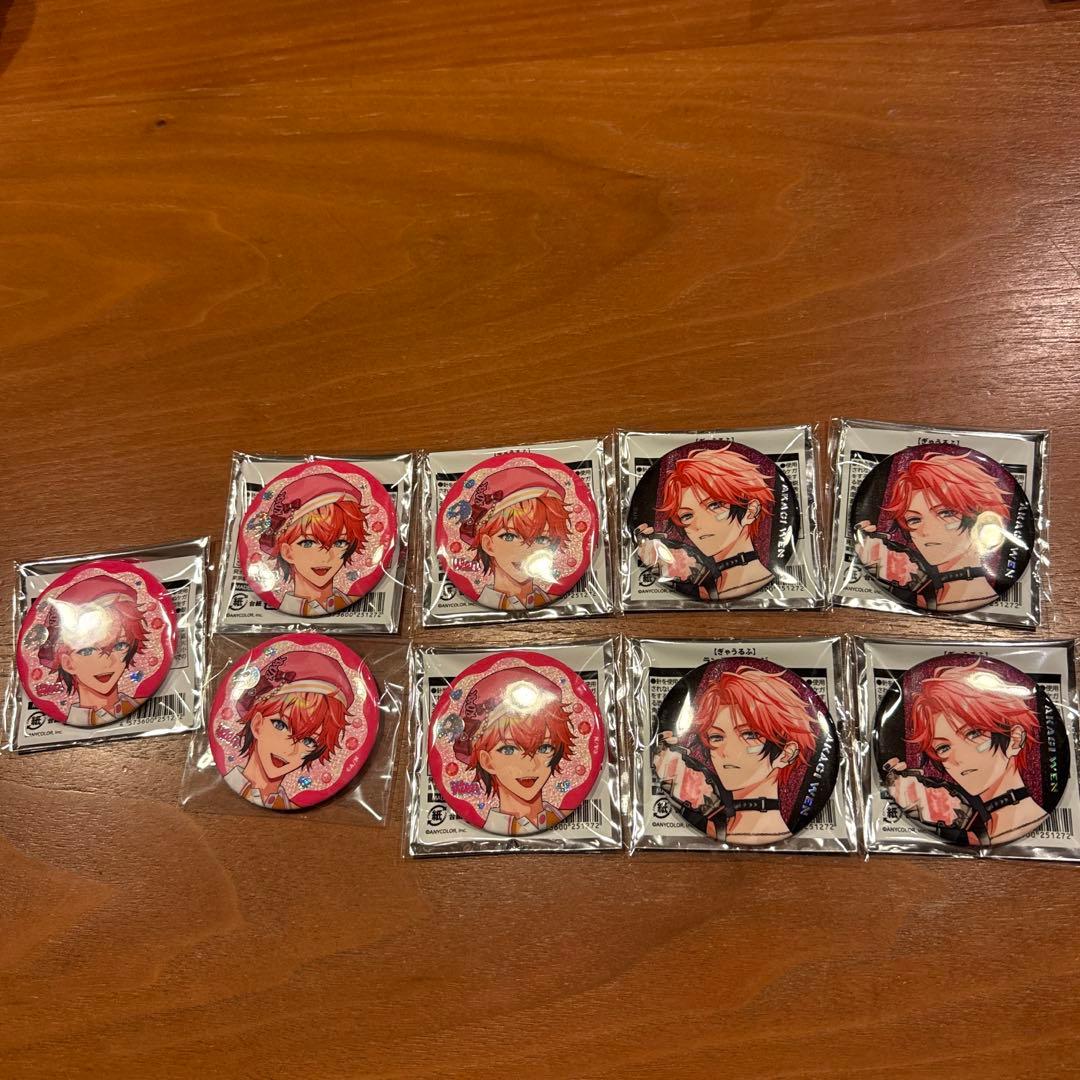 赤城ウェン ぎゃうるふ 缶バッジ - メルカリ