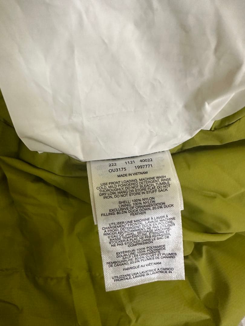 アウトドア寝具 Mountain Hardwear BISHOP GORE-TEX -18C