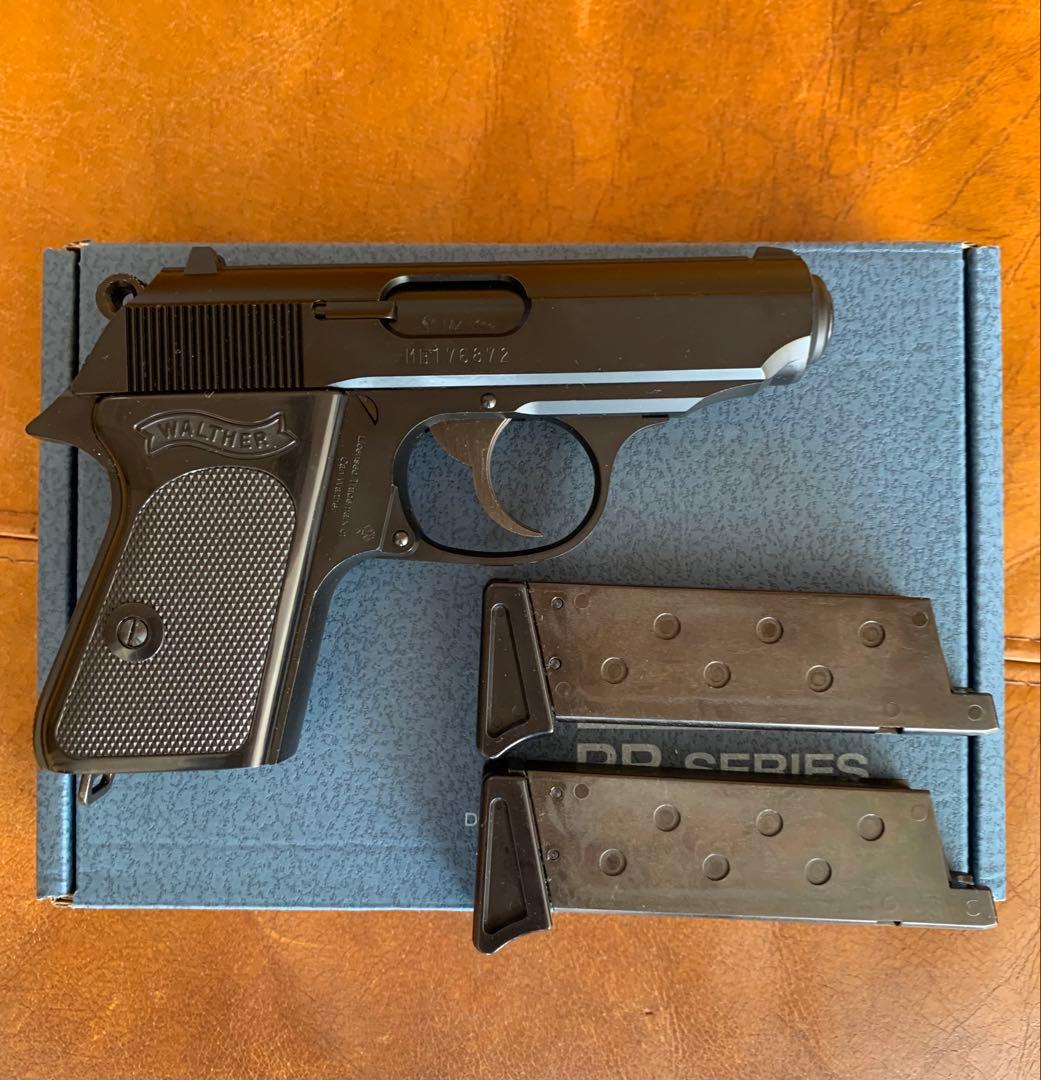 マルゼン ワルサー PPK ブラックモデル & スペアマガジン1個付