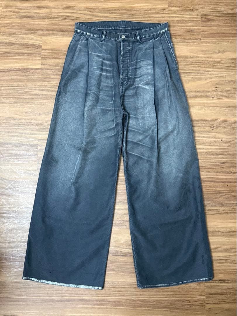 割引ファッション - SUBLATIONS MOLESKINE 2タックワイドバギーパンツ