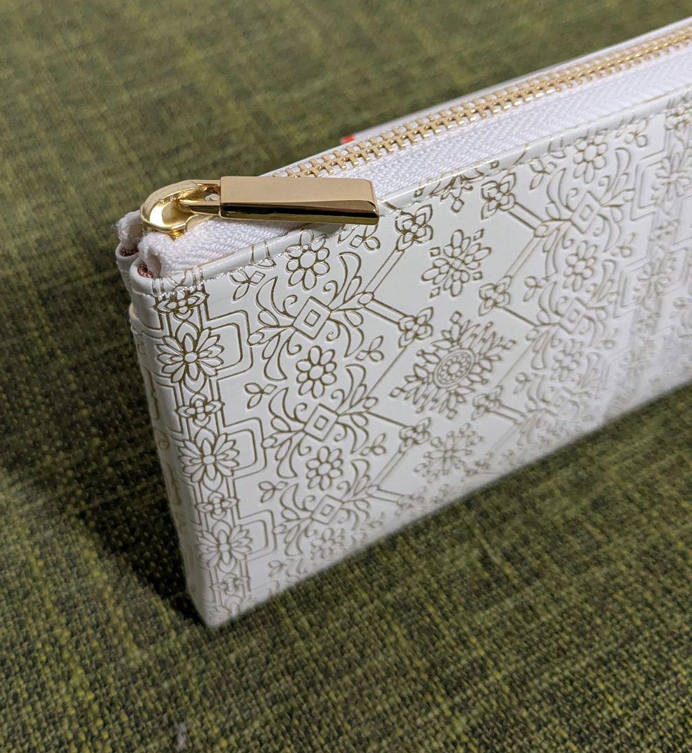 新品未使用】友禅文庫 長財布 L字ファスナー ゴールド 買う