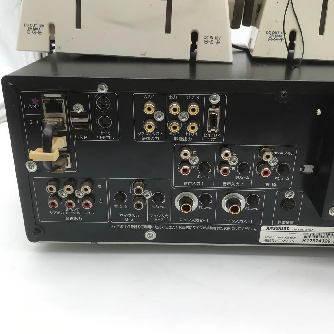 【美品】JOYSOUND クロッソ CROSSO JS-WX カラオケ機器　D