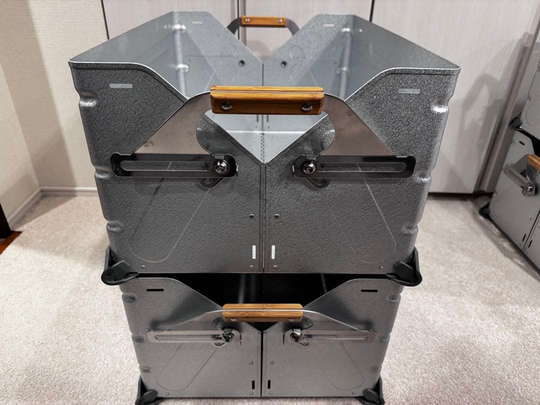 スノーピーク シェルフコンテナ50 シェルコン 2個セット②