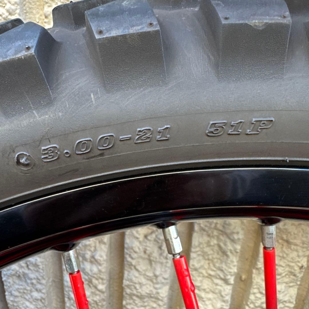 CRF250L MD47 2BK 純正ホイル、タイヤセット