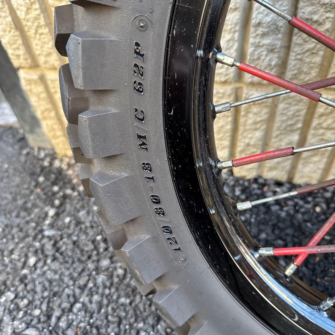 CRF250L MD47 2BK 純正ホイル、タイヤセット