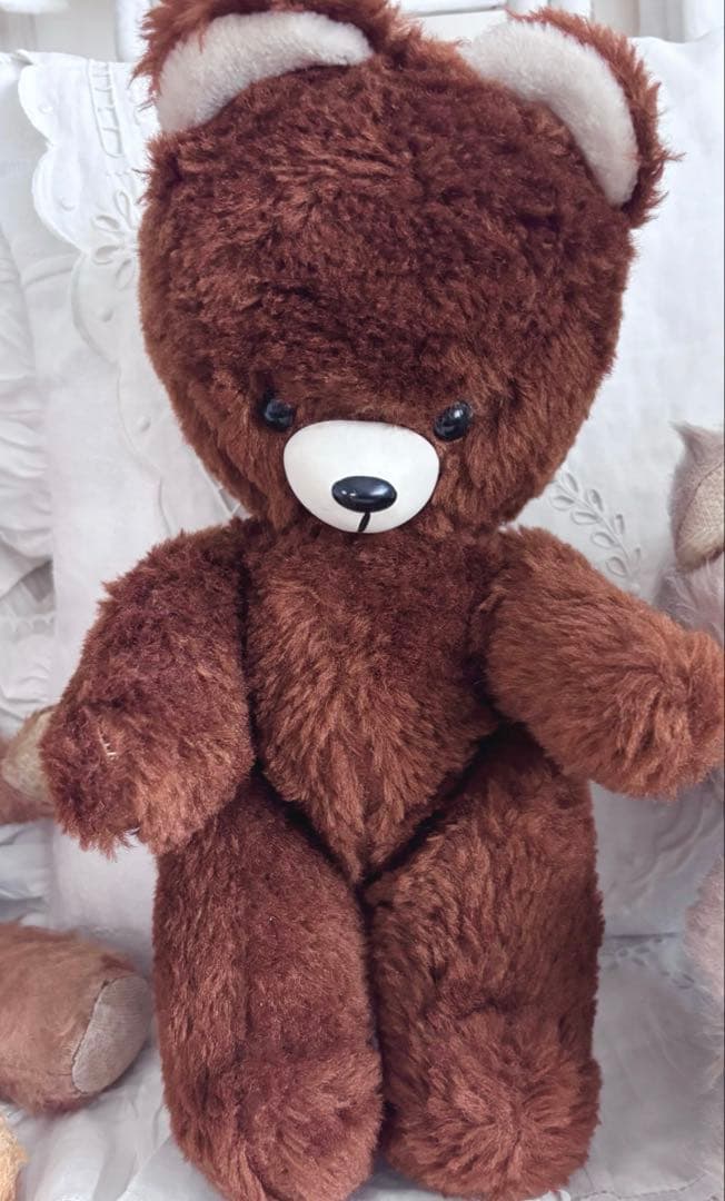 くんくん　週末迄エプロン付きデッドストック　DDRベア　アンティークベア