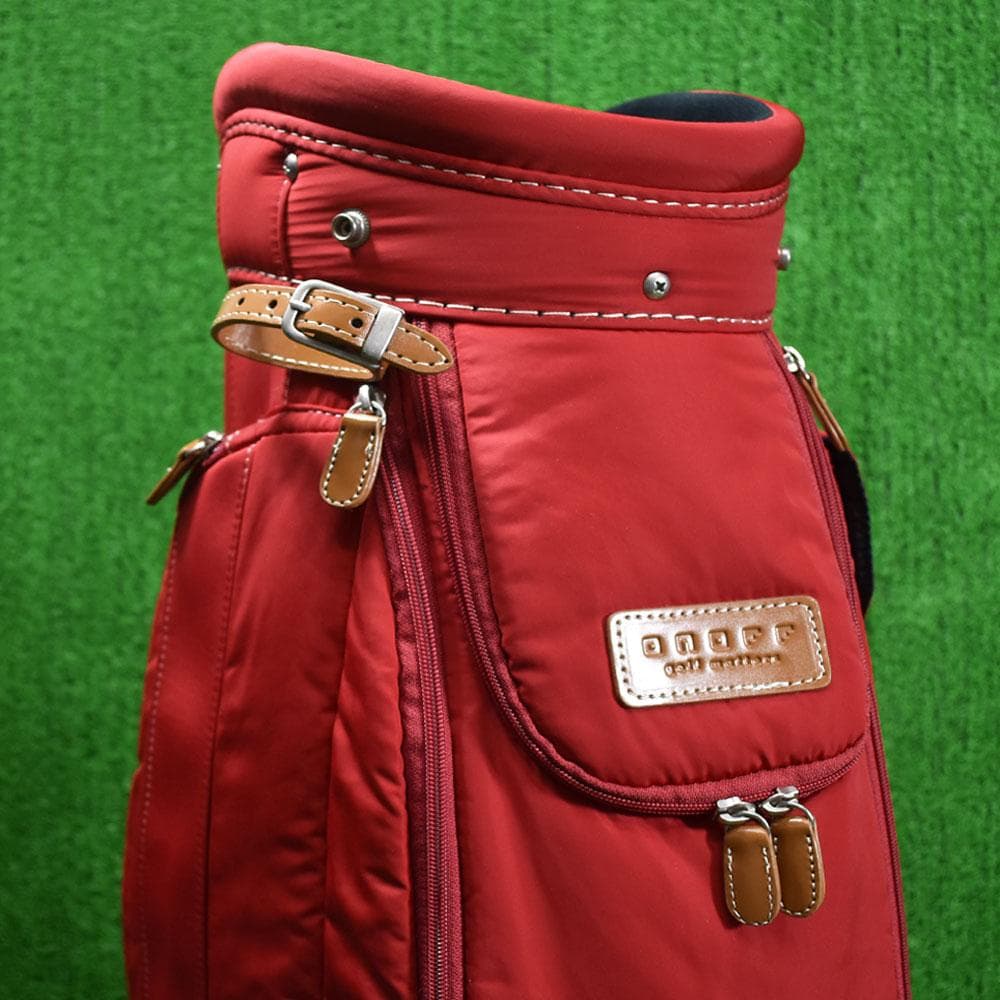 ONOFF/オノフ レディース キャディバッグ8.5型【レッド】超