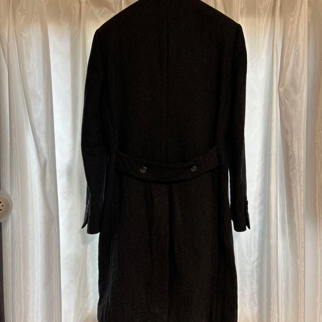 DOLCE & GABBANA ダークグレー チェスターコート