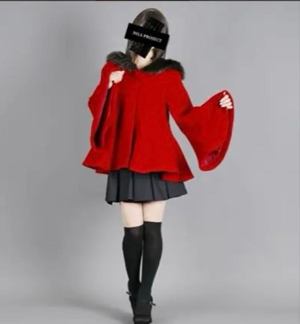 赤ずきんフレアショートコート　NO.S PROJECT