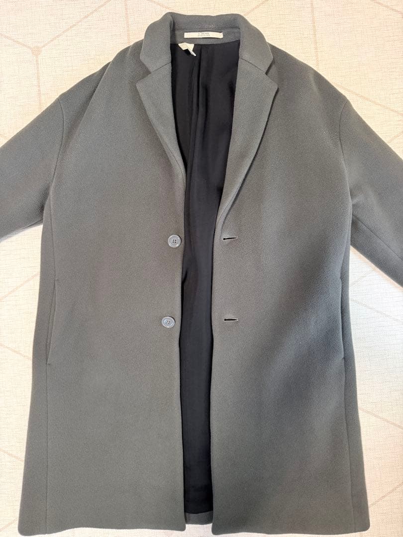 2018AW N.HOOLYWOOD 上質メルトンウール素材 チェスターコート