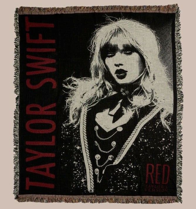 新品】Taylor Swift Red Live Photo Blanket