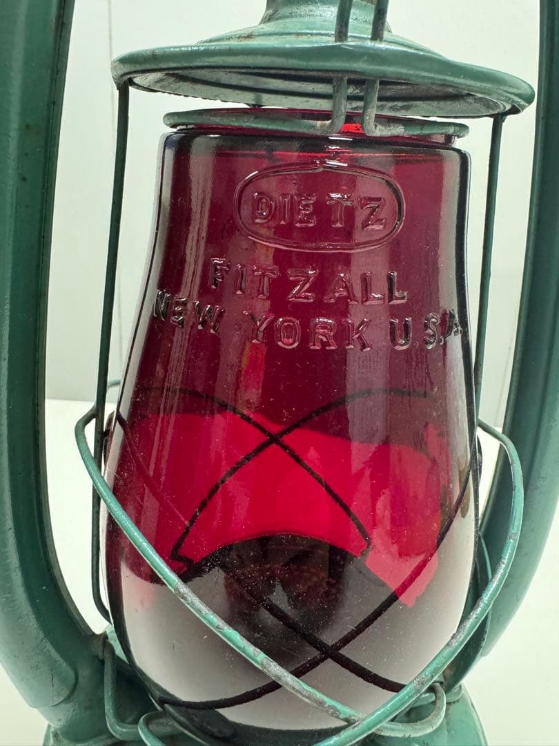 EMBURY AIRPILOT ヴィンテージランタンDIETZ赤グローブUSA製 - メルカリ
