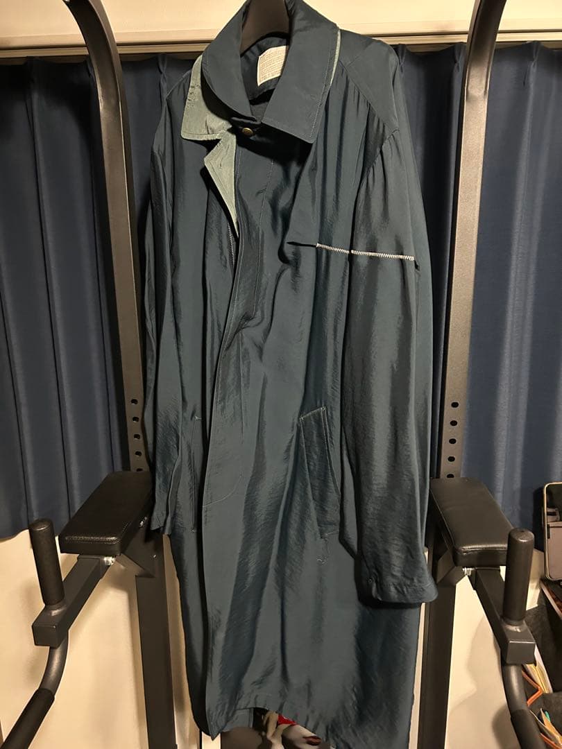 タグ付きkolor 23SS 定価12.5万 ビスコースナイロンツイルコート