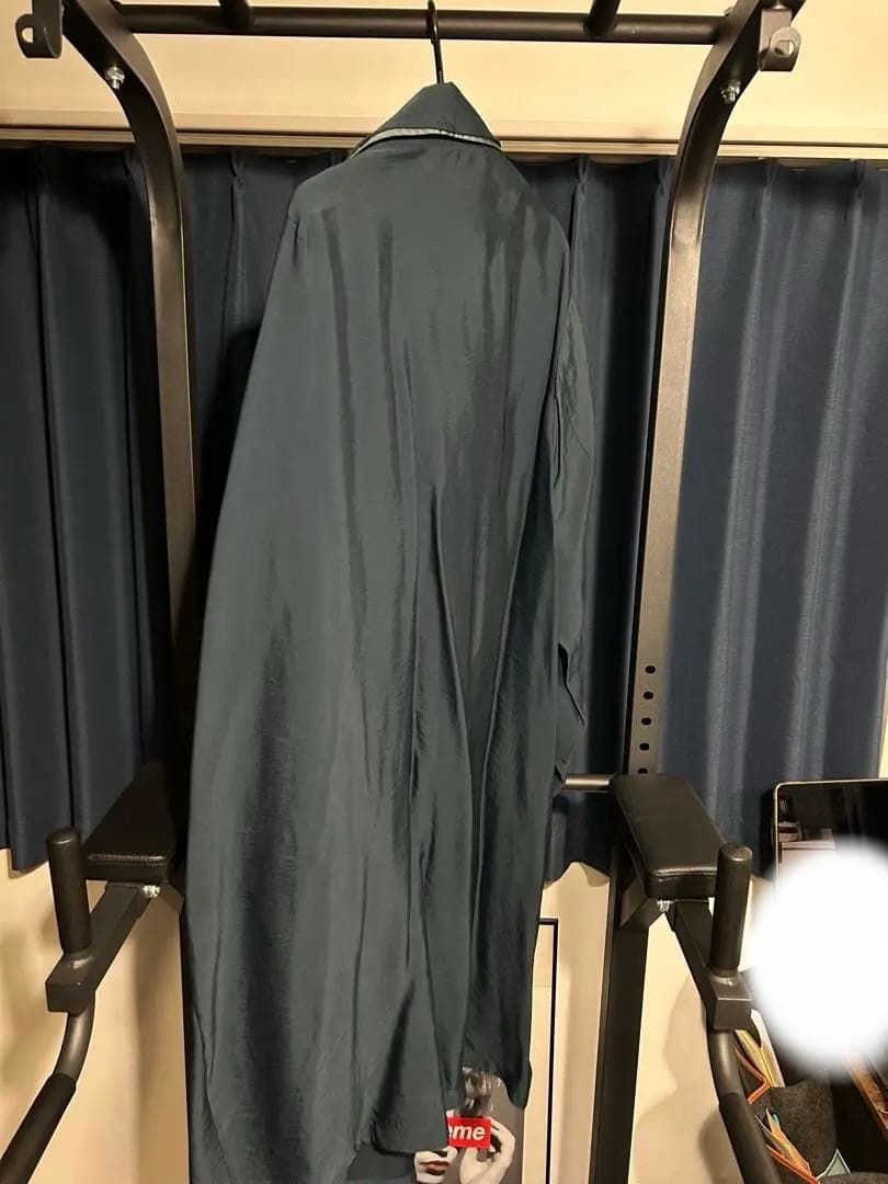 タグ付きkolor 23SS 定価12.5万 ビスコースナイロンツイルコート