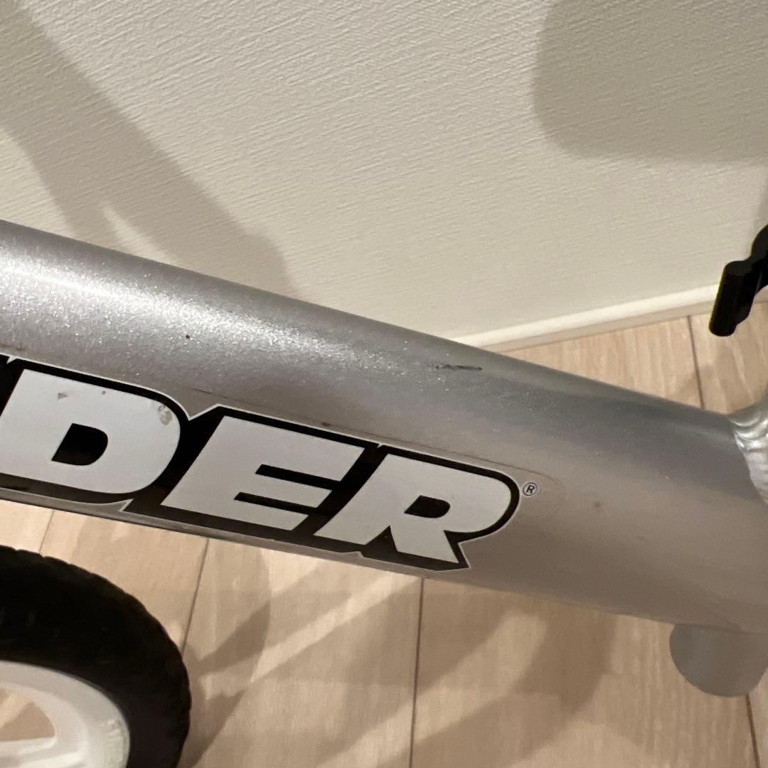 STRIDER バランスバイク シルバー