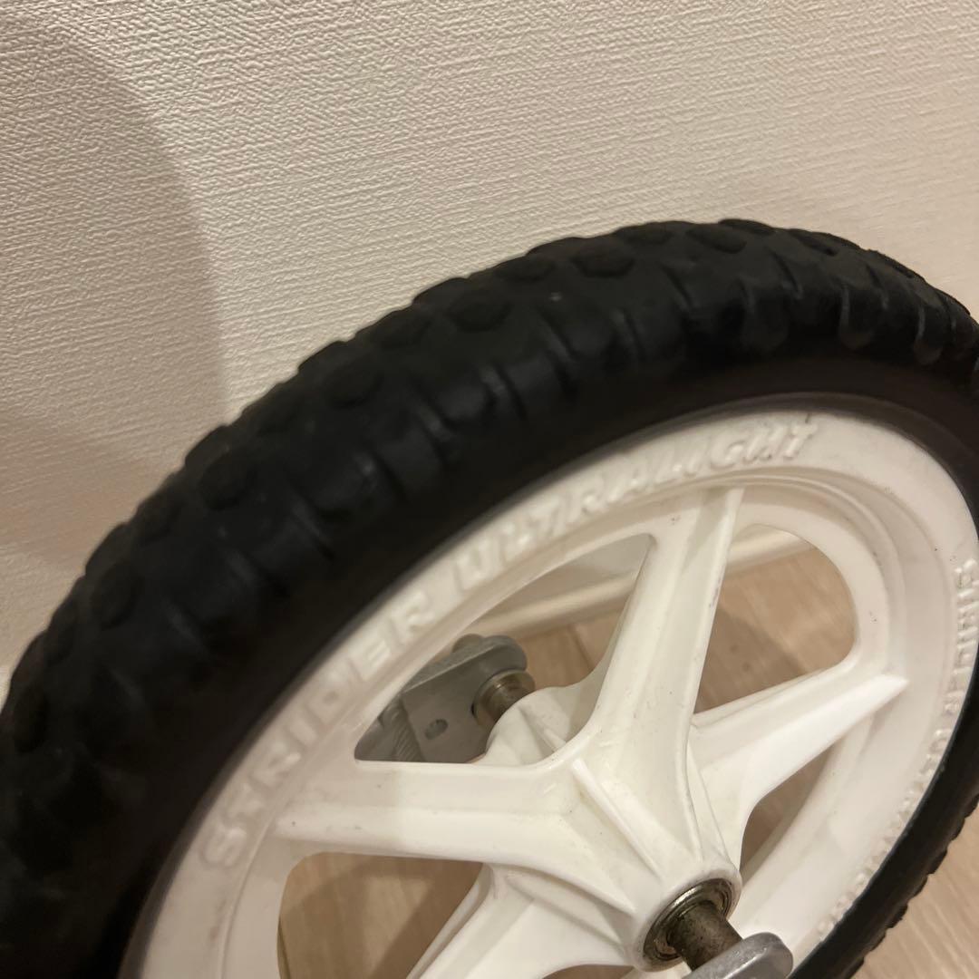 STRIDER バランスバイク シルバー