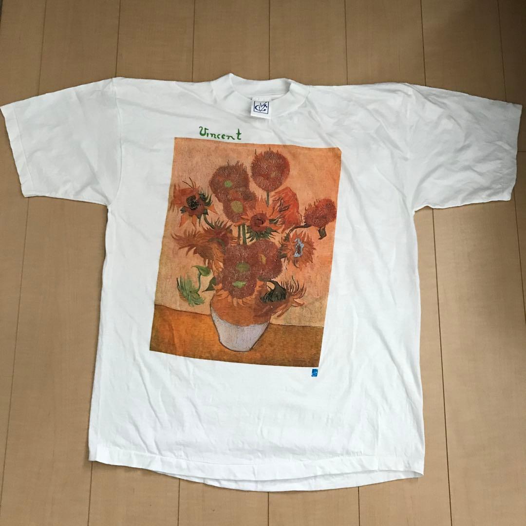 激レア ゴッホ ひまわり 90年代ヴィンテージ Tシャツ Gogh - メルカリ