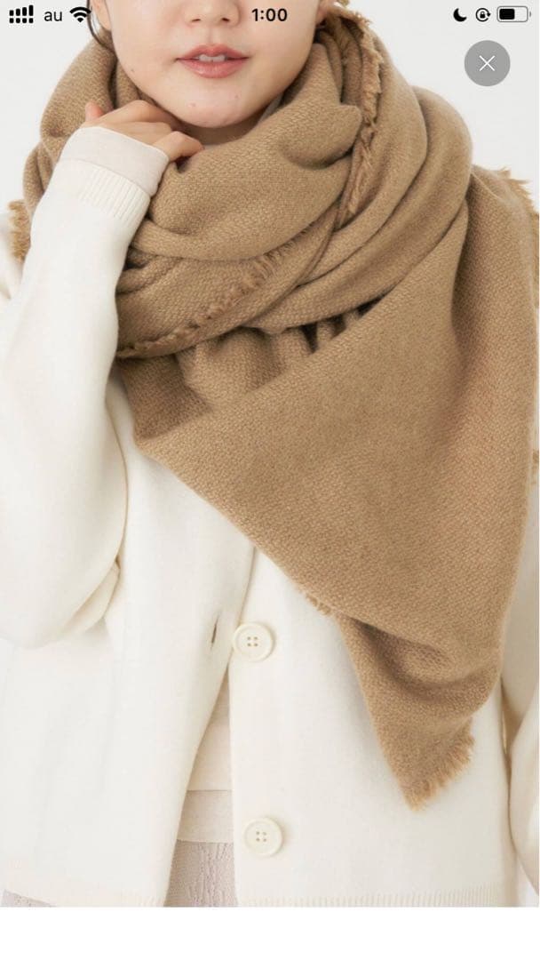 新品イエナ 【NIMNIMDUAI/ニムニムデュアイ】カシミヤウールストール