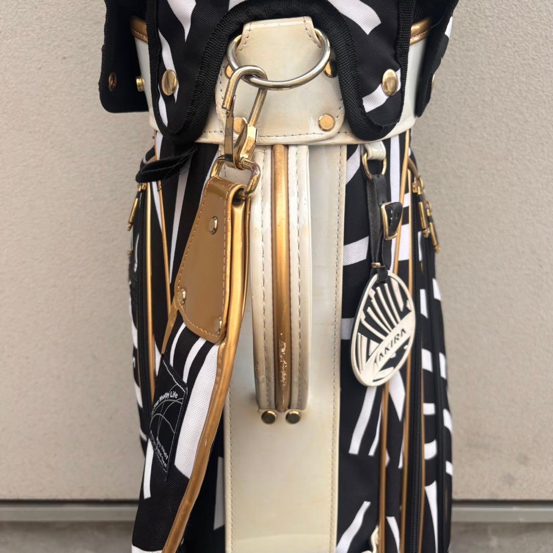 AKIRA キャディバッグ ゴルフバッグ フードあり