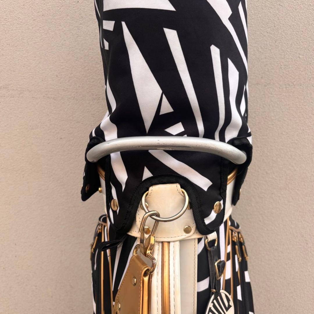 AKIRA キャディバッグ ゴルフバッグ フードあり