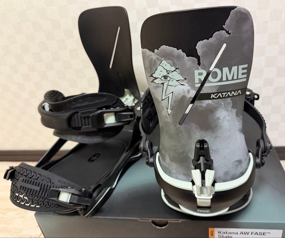 【新品】1/5まで値下げ！ROME Katana FASE ビンディング M/L