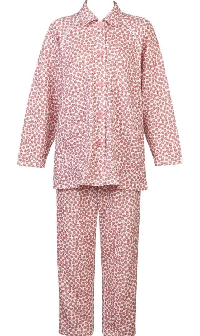 【新品未開封】ワコール らくらくパートナー 花柄ボタン付きパジャマ SPサイズ