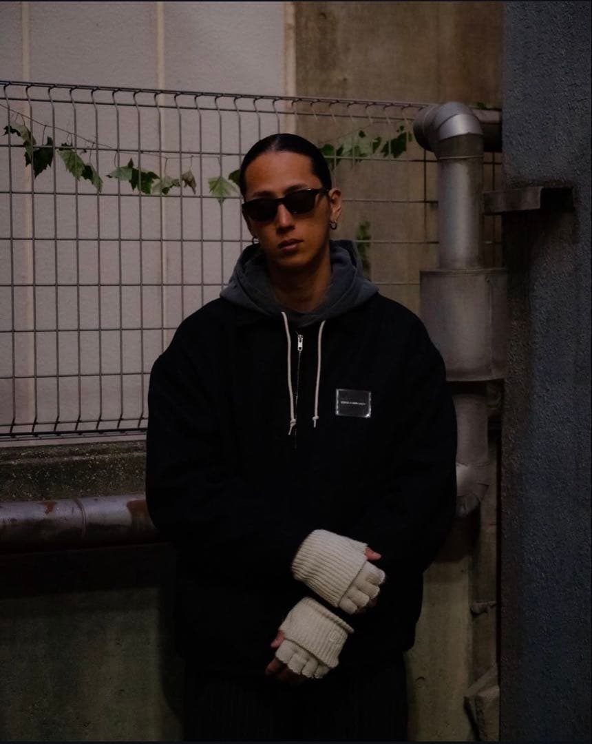 新品 COOTIE Fingerless Knit Glove 手袋 グローブ