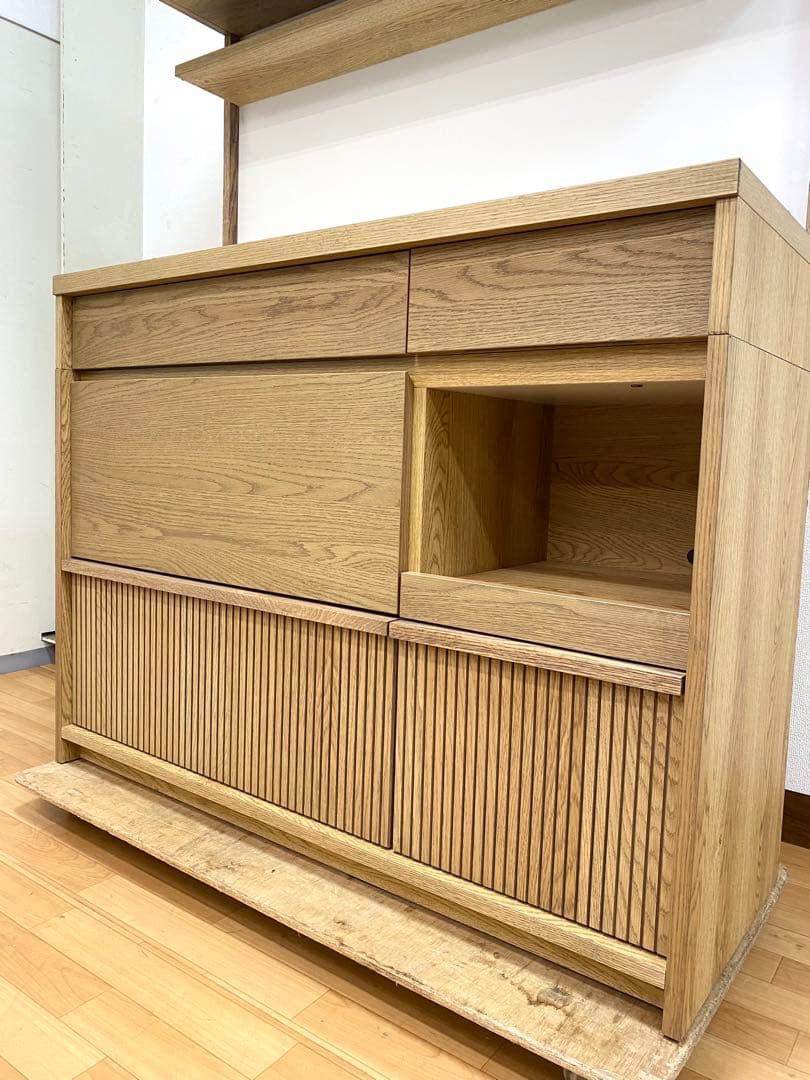 アウトレット品 unico DIFE ウニコ ディフェ キッチンボード 食器棚