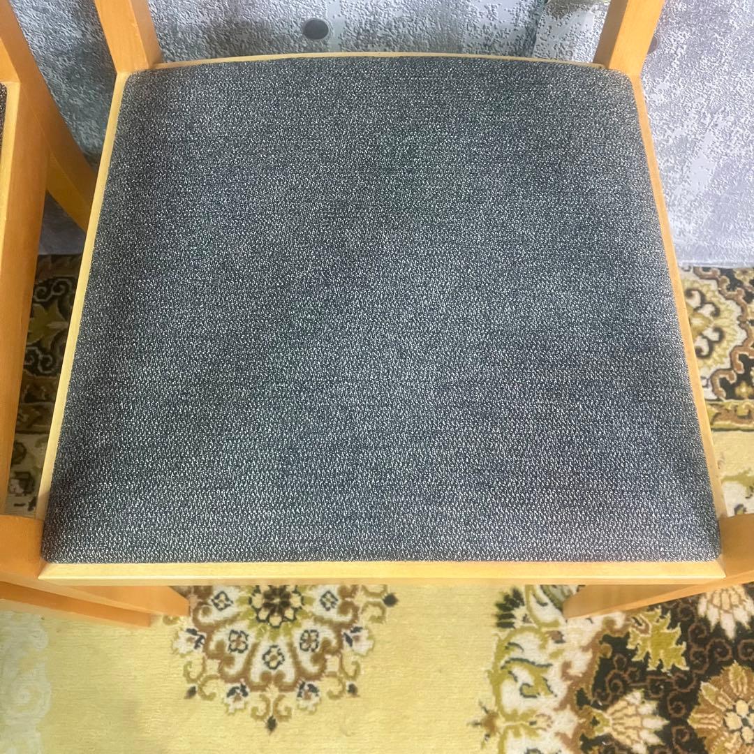 ꧁アルフレックス arflex꧂ダイニングチェア2脚 アーム食卓椅子 いす イス