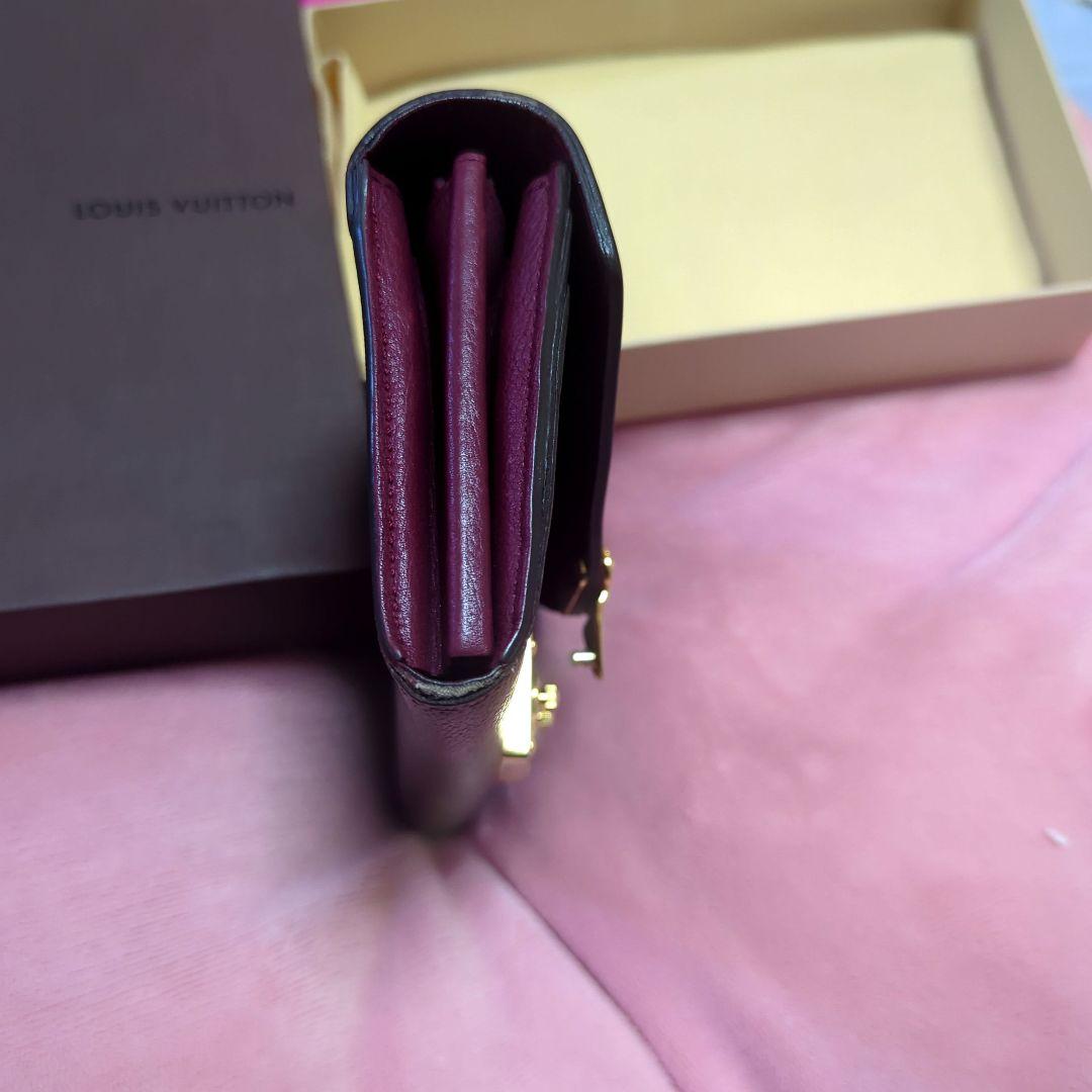 ルイヴィトン モノグラム ポルトフォイユ パラス ピンクパープル 長財布