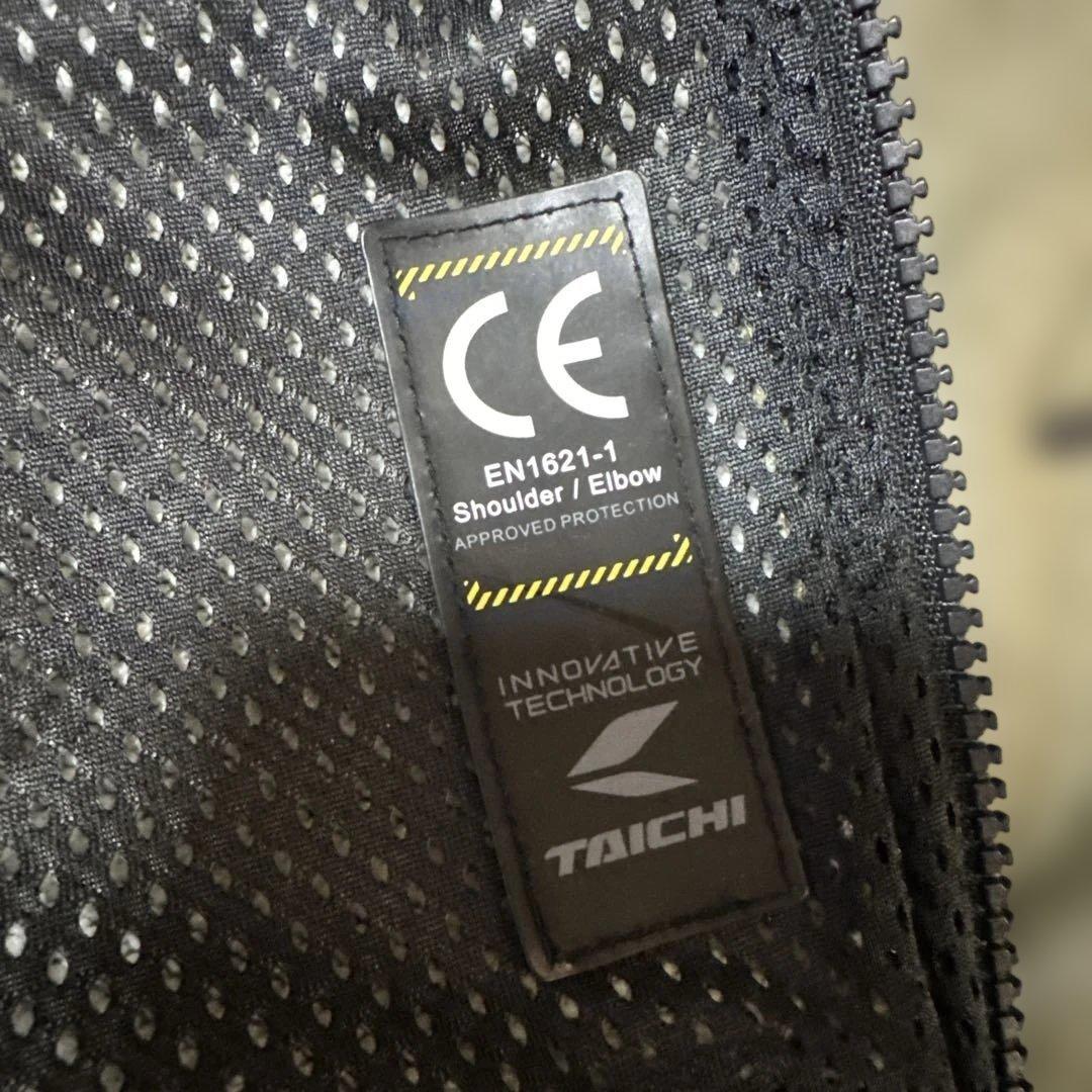 TAICHI フード付きジャケット オリーブグリーン　パッド付き