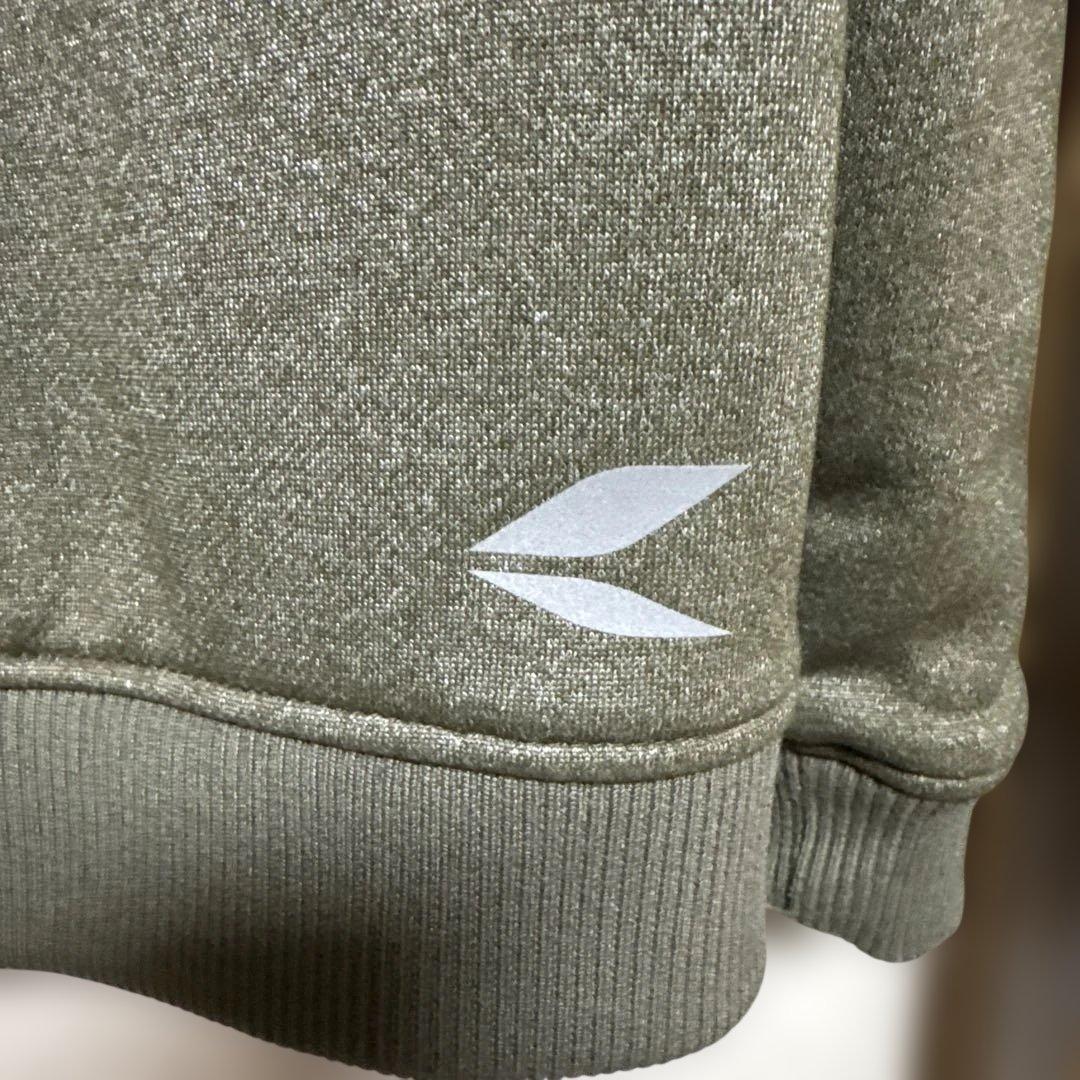 TAICHI フード付きジャケット オリーブグリーン　パッド付き