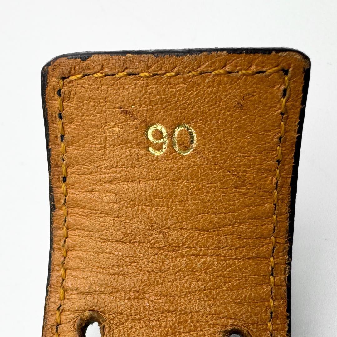 【美品】エルメス コンスタンス リバーシブル レザー Hベルト　AJ10