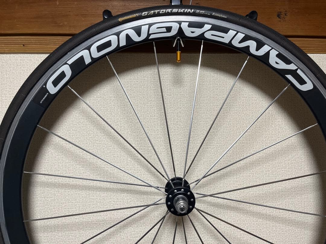 Campagnolo Pistaトラックホイールセット チューブラータイヤ付
