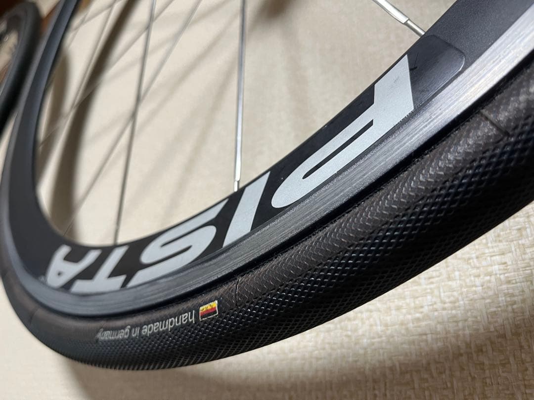 Campagnolo Pistaトラックホイールセット チューブラータイヤ付